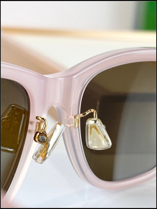 Bottega Veneta Pink Wayfarer Sunglasses main image 8
